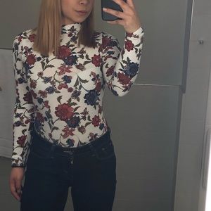 Floral bodysuit